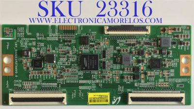 T-CON PARA TV TCL / NUMERO DE PARTE LJ94-43586B / 18Y_RAHU11P2TA4V0.0 / LMC650FN10 / 43586B / PANEL LVU650NDBL / MODELO 65R625 LBAA