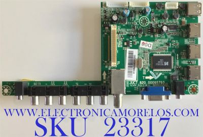 MAIN PARA TV HITACHI / 919A3V50 / JUC7.820.00095793 / PANEL C55DF14-E3-S / MODELO LE55G508