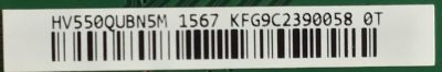 T-CON PARA TV SONY / NUMERO DE PARTE 1-007-125-11 / 47_6021321 / HV550QUBN5M / 1567K / HV550QUB_N5M_V02 / PANEL YSAF055CNO01 / NUMERO DE DISPLAY HV550QUB-N5M/ MODELO XBR-55X800H / XBR-55X81CH / XBR55X81CH / KD-55X80J - Imagen 3