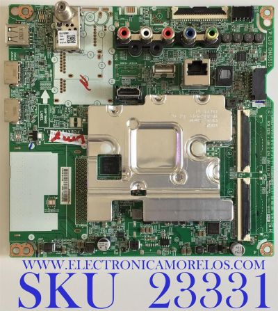 MAIN PARA SMART TV LG 4K Ultra HD CON HDR RESOLUCION (3,840 x 2,160) / EBT66157202 / EAX68253605(1.1) / PANEL NC650DQG-ABGX5 / MODELO 65UM6950DUB.BUSGLKR