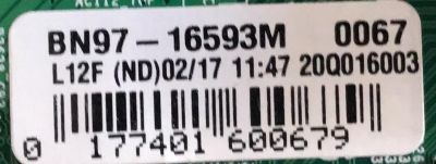 MAIN PARA SMART TV SAMSUNG QLED 4K UHD HDR RESOLUCION (3,840 x 2,160) / BN94-15317M / BN41-02749A / BN97-16593M / PANEL CY-RT085FGAV2H / MODELO QN85Q70TAFXZA AA01 - Imagen 2