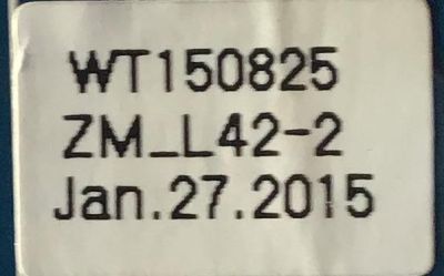 MAIN PARA MONITOR GANZ / WT150825 / MODELO ZM-L42-2 - Imagen 2