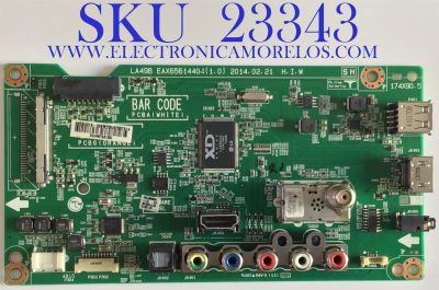 MAIN PARA TV LG / EBU62587914 / EAX65614404(1.0) / SUSTITUTAS EBU62587915 / EBR79048301 / EBT63092611 / EBT63092612 / PANEL NC420DUN-VUBP1 / MODELO 42LB5600-UZ.BUSDLJM