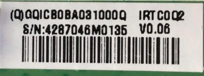 MAIN PARA MONITOR ACER / GQICB0BA031 / 715G8338-M0C-000-005T / PANEL TPT430U3-EQYSHM.G REV:S1M / MODELO ET430K WMIIQPPX - Imagen 3