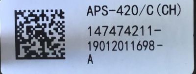 FUENTE DE PODER PARA TV SONY / 1-474-742-11 / 1-984-302-11 / 147474211 / APS-420/C / PANEL LSY650FF02-A01 / MODELO XBR-65X950G / XBR65X950G - Imagen 2