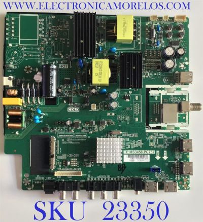 MAIN FUENTE ((COMBO)) PARA TV RCA 4K·UHD / NUMERO DE PARTE NUMERO DE PARTE AE0011742 / TP.MS3458.PC757 / HV430QUB-N4E / DISPLAY HV430QUB-N1A / BN96-45714A / BN9645714A / MODELO RTU4300