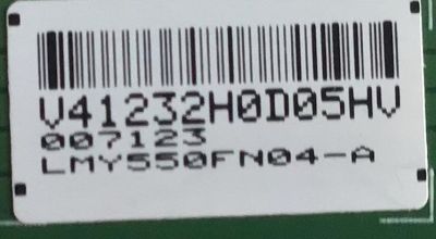 T-CON PARA TV WBOX / SONY / NUMERO DE PARTE LJ94-41232H / 18Y_SHU11APHTA4V0.1 / 41232H / SHU11APHTA4V0.1 / PANEL´S K400WDD1 / YS9F055CND01 / MODELOS 0E-40LED / KD-55X750H / KD55X750H - Imagen 2