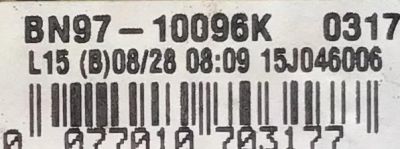 MAIN PARA TV SAMSUNG 4K UHD SMART TV / NUMERO DE PARTE BN94-10245A / BN41-02443A / BN9410245A / BN9710096K / BN94-10245A / PANEL CY-GJ055HGEV4H / MODELO UN55H6350 / UN55H6350AFXZA TH01 / UN55JU6400 / UN55JU6400FXZA FD05 - Imagen 3