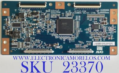 T-CON PARA TV PROSCAN / 55.37T06.C19 / 31T12-C04 / 5537T06C19 / T315HW05 V0/V1 / PANEL T370HW04 V.1 / MODELO PLED3792A