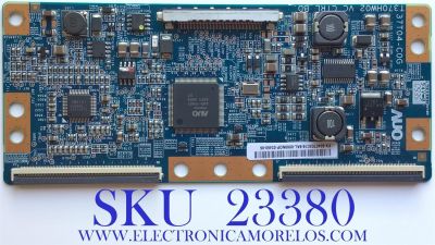 T-CON PARA TV SAMSUNG / 55.40T03.C16 / 37T04-C0G / T370HW02 VC / 5540T03C16 / PANEL T400HW02 V.3 / MODELO LN40B550K1FUZA - Imagen 1