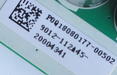 FUENTE  DE  PODER PARA TV W BOX / 9012-112A45-20004341 / P0Q18080177-0502 / K-PL-FH1 / 9012-11245-20004341 / PANEL K490WDC2LU330A300 / MODELO 0E-49LED4K - Imagen 3