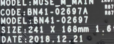 MAIN PARA SMART TV SAMSUNG QLED 4K CON HDR RESOLUCION (3,840 x 2,160) / BN94-14077G / BN41-02697A / BN97-15673L / PANEL CY-TR065FLLV1H / DISPLAY BN96-48138A / LSF650FF11-P01 / MODELO QN65Q90RAFFXZA FA02 / QN65Q90RAFXZA FA02 - Imagen 2