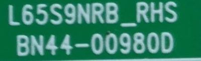 LED DRIVER PARA TV SAMSUNG / NUMERO DE PARTE BN44-00980D / L65S9NRB_RHS / BN4400980D / PANEL'S CY-TR065FLLV1H / CY-TR065FLAV1H / MODELOS QN65Q90RAFFXZA FA02 / QN65Q90RAFXZA FA02 / QN65Q90RAFXZA AA01 - Imagen 2