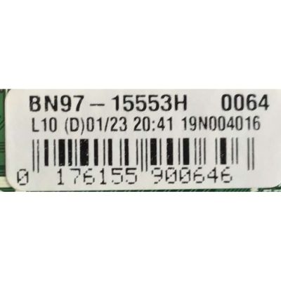 MAIN PARA SMART TV SAMSUNG 4K ULTRA ALTA DEFINICIÓN QLED / BN94-14011K / BN97-15553H / BN41-02695A / PANEL CY-TR075FLAVDH / MODELO QN75Q7DRAFXZA AB03 - Imagen 3