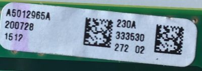 LED DRIVER PARA TV SONY / NUMERO DE PARTE A-5012-965-A / 1-006-906-11 / A5012965A 230 / 100690511 / A5012965A / PANEL YDAF085DNU01 / MODELO XBR-85X900H / XBR85X900H / XBR-8590CH / XBR8590CH - Imagen 3