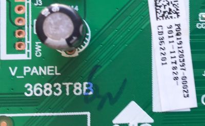 MAIN PARA TV WBOX / 9011-11T828-CD362201 / 3683T8B / P0Q19120597-00023 / PANEL K550WDC2 / MODELO 0E-55LED4KA - Imagen 2