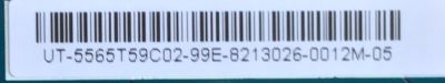 T-CON PARA TV TCL / NUMERO DE PARTE 5565T59C02 / 55.65T59.C02 / 65T55-C0K / 65T55 C0K / PANEL LVU650NDBL AD9W00 / MODELO 65Q825 - Imagen 2