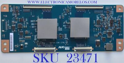 T-CON PARA TV TCL / NUMERO DE PARTE 5565T59C02 / 55.65T59.C02 / 65T55-C0K / 65T55 C0K / PANEL LVU650NDBL AD9W00 / MODELO 65Q825