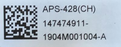 FUENTE DE PODER PARA TV SONY ANDROID TV OLED 4K ULTRA HD HDR SMART TV / NUMERO DE PARTE 1-474-749-11 / 1-001-284-11 / 147474911 / APS-428 / APS-428(CH) / PANEL´S LE770AQP (AN)(A1) / LE770AQP (AM)(A1) / MODELO XBR-77A9G / XBR77A9G - Imagen 2