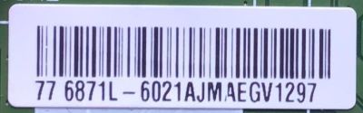 T-CON PARA TV SONY / 6871L-6021A / 6870C-0822A / 6021A / PANEL LE770AQP(AM)(A1) / MODELO XBR-77A9G - Imagen 2