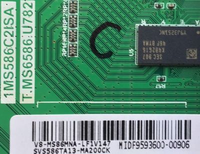 MAIN PARA TV PIONEER / SVS586TA13-MA200CK / T.MS6586.U782 / V8-MS86MNA-LF1V147 / MIDF9593600-00906 / 1MS586C2ISA / MODELO PLE-55S09UHS / PLE55S09UHS - Imagen 2