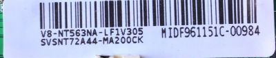 MAIN FUENTE PHILIPS / HKPRO / JVC / PIONEER / QUASAR / HITACHI / DAEWOO / SVSNT72A44-MA200CK / TPD.NT72563.PB782 / V8-NT563NA / ST4251B01 / V400HJ6 / LC430DUY / LC49DUY / 43PFL4504/F8 / SI40FS...SOLICITA LA CORRESPONDIENTE A TU MARCA, INFO EN DESCRIPCION - Imagen 2