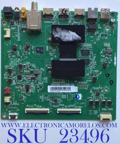 MAIN PARA TV TCL / SVSMS22T04-MA200AA / 40-MS22T2-MAA2HG / V8-ST22K01-LF1V2218 / MS22T2 / MODELO 43S425 / ESTA TARJETA ES CHINA Y ES UTILIZADA EN DIFERENTES MARCAS Y MODELOS / ENTRAR A DESCRIPCIÓN DEL PRODUCTO