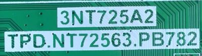MAIN FUENTE PARA TV QUASAR / SVSNT72A38-MA200CK / TPD.NT72563.PB782 / V8-NT563LA-LF1V286 / 3NT725A2 / MODELO 43'' TARJETA  CHINA Y ES UTILIZADA EN DIFERENTES MARCAS Y MODELOS / ENTRAR A DESCRIPCIÓN DEL PRODUCTO - Imagen 3