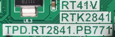 MAIN FUENTE PARA TV TCL / SVSRT41V12-MA200AA / TPD.RT2841.PB771 / RTK2841 / V8-R41KT01-LF1V155 / MODELOS 32A325 / 32A323 / 32A321 /   ESTA TARJETA ES CHINA Y ES UTILIZADA EN DIFERENTES MARCAS Y MODELOS / ENTRAR A DESCRIPCIÓN DEL PRODUCTO - Imagen 2
