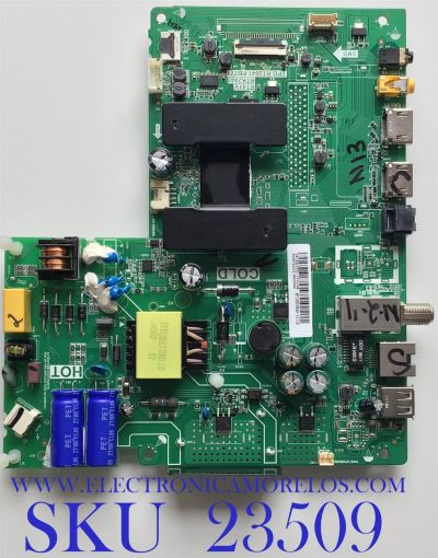 MAIN FUENTE PARA TV TCL / SVSRT41V12-MA200AA / TPD.RT2841.PB771 / RTK2841 / V8-R41KT01-LF1V144 / MODELOS 32A325 / 32A321 / 32A323 /  ESTA TARJETA ES CHINA Y ES UTILIZADA EN DIFERENTES MARCAS Y MODELOS / ENTRAR A DESCRIPCIÓN DEL PRODUCTO