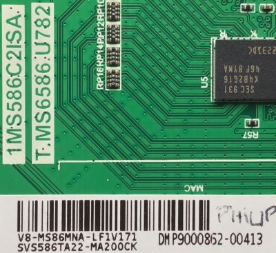 MAIN PARA TV PHILIPS / SVS586TA22-MA200CK / T.MS6586.U782 / V8-MS86MNA-LF1V171 / 1MS586C2ISA / ESTA TARJETA ES CHINA Y ES UTILIZADA EN DIFERENTES MARCAS Y MODELOS / ENTRAR A DESCRIPCIÓN DEL PRODUCTO - Imagen 2