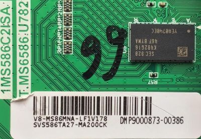 MAIN PARA TV PIONEER / SVS586TA27-MA200CK / T.MS6586.U782 / V8-MS86MNA-LF1V178 / 1MS586C2ISA / ESTA TARJETA ES CHINA Y ES UTILIZADA EN DIFERENTES MARCAS Y MODELOS / ENTRAR A DESCRIPCIÓN DEL PRODUCTO - Imagen 2