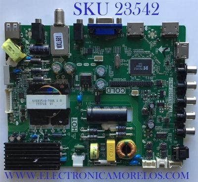 MAIN FUENTE PARA TV DAEWOO / 02-SKG39A-C003000 / TP.MS3393T.PB79 / 3MS3393X-2 / B15124475 / MODELO L40R6400TN / ESTA TARJETA ES CHINA Y ES UTILIZADA EN VARIAS MARCAS Y MODELOS / ENTRAR A DESCRIPCION DEL PRODUCTO