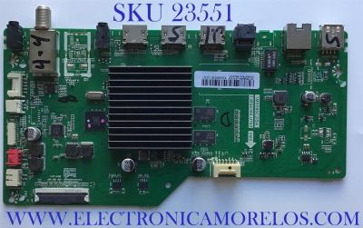 MAIN  PARA TV HKPRO / SVS568TA04-MA200CK / T.MS6586.U782 / V8-MS586NA-LF1V139 / 1MS586C2ISA / MODELO HKP50UHD1
