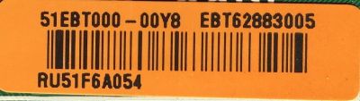 MAIN PARA TV LG / EBT62883005 / EAX65363905 (1.2) / EAX65363905 (1.2) / PANEL LC650DUF ( FG)(F1) / 65LB7100 - UB - Imagen 3