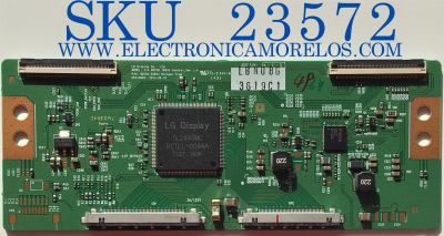 T-CON PARA TV LG / 6871L-3619C / 6870C-0484A / 3619C / PANEL LC650DUF ( FG)(F1) / MODELO 65LB7100 - UB