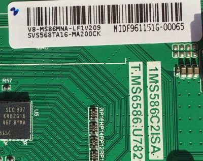 MAIN PARA TV PIONEER / SVS568TA16-MA200CK / T.MS6586.U782 / 1MS586C2ISA / V8-MS86MNA-LF1V209 / MODELO 55'' / 50'' / ESTA TARJETA ES CHINA Y ES UTILIZADA EN DIFERENTES MARCAS Y MODELOS / ENTRAR A DESCRIPCIÓN DEL PRODUCTO - Imagen 2