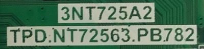 MAIN FUENTE PARA TV PANASONIC / SVS3NT7205-MA200CK / TPD.NT72563.PB782 / 3NT725A2 / V8-NT563LA-LF1V352 / ESTA TARJETA ES CHINA Y ES UTILIZADA EN DIFERENTES MARCAS Y MODELOS / ENTRAR A DESCRIPCIÓN DEL PRODUCTO - Imagen 2