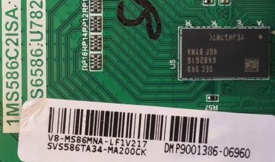 MAIN PARA TV PHILIPS / SVS586TA34-MA200CK / T.MS6586.U782 / 1MS586C2ISA / V8-MS86MNA-LF1V217 / MODELO 50PFL5504/F8 - Imagen 2