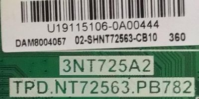 MAIN FUENTE PARA TV PANASONIC / U19115106 / TPD.NT72563.PB782 / 02-SHNT72563-CB10 / 3NT725A2 / ESTA TARJETA ES CHINA Y ES UTILIZADA EN DIFERENTES MARCAS Y MODELOS / ENTRAR A DESCRIPCIÓN DEL PRODUCTO - Imagen 2