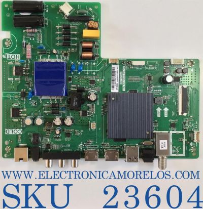 MAIN FUENTE PARA TV QUASAR / K19061849 / TPD.NT72563.PB782 / 3NT725A2 / 02-SK8E2A-C310000 / PANEL LC430DUY / ESTA TARJETA ES CHINA Y ES UTILIZADA EN DIFERENTES MARCAS Y MODELOS / ENTRAR A DESCRIPCIÓN DEL PRODUCTO