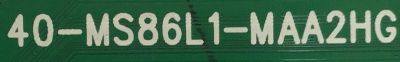 MAIN PARA TV TCL 08-MS86L10-MA200AA / 08-AU43CUN-OC402AA / 40-MS86L1-MAA2HG / 08-MS86L10-MA200AA / V8-S586T04-LF1V063 / MODELO 43S412 - Imagen 3