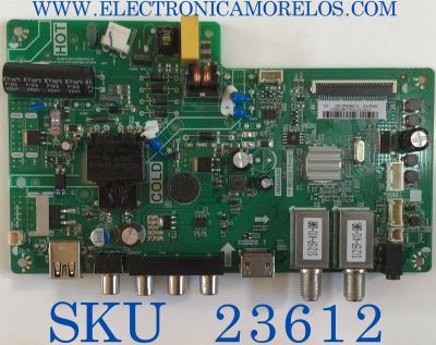 MAIN FUENTE PARA TV MASTERTECH / 02-SVMS3663-CG01 / J19137104 / TP.MS3663.PA581 / 3MS663Q0 / 02-SVMS3663-CG01 / ESTA TARJETA ES CHINA Y ES UTILIZADA EN DIFERENTES MARCAS Y MODELOS / ENTRAR A DESCRIPCIÓN DEL PRODUCTO