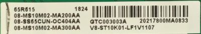 MAIN PARA TV TCL·ROKU TV 4K·UHD·HDR / NUMERO DE PARTE 08-SS65CUN-OC404AA / 40-MST10M-MAH4HG / MST10M / 08-MS10M02-MA200AA / 08-MS10M02-MA300AA / V8-ST10K01-LF1V1220 / PANEL LVU650NDBL SD9W00 V1 / MODELOS 65R615 / 65R617 - Imagen 3