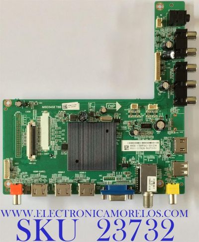 MAIN PARA TV W BOX / 9011-11T828-96373151 / MSD3458 T8B / P0Q171100 / MM58-17BH9063-001234 / PANEL K550WDC2 / MODELO 0E-55LED4K