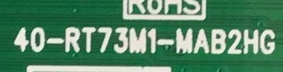 MAIN PARA SMART TV TCL ROKU K QLED DOLBY VISION HDR / 08-SS75DUD-OC403AA / 40-RT73M1-MAB2HG / 08-RT73002-MA200AA / V8-RT73K01-LF1V1435 / PANEL LVU750NEBL SD9W02 / MODELO 75Q825 - Imagen 3