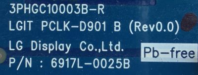 LED DRIVER PARA TV SANYO ORIGINAL / NUMERO DE PARTE 6917L-0025B / 3PHGC10003B-R / PANEL LC550EUD (SC)(A1) / MODELO DP55360 - Imagen 2
