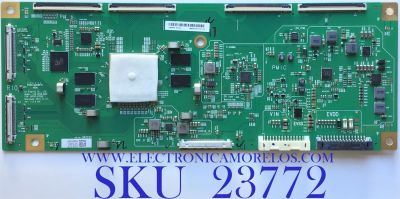 T-CON PARA TV SONY / NUMERO DE PARTE 6871L-5714A / 6870C-0755B / 5714A / LE650POL (HL)(A1) / PANEL YD85009UNG01 / MODELO XBR-65A9F / XBR65A9F