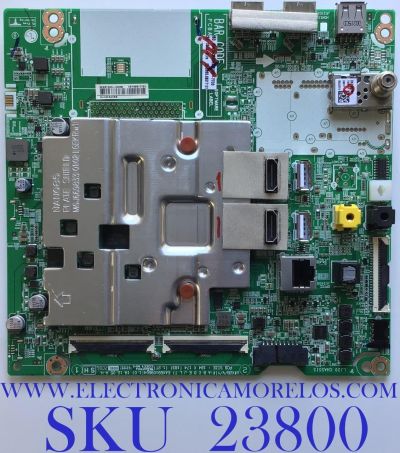 MAIN PARA SMART TV LG NANO CELL 4K UHD CON HDR RESOLUCION (3840 x 2160) / NUMERO DE PARTE EBT66517101 / EAX69109604(1.0) / PANEL NC550EQH-ABHH5 / MODELO 55NAN085UNA.BUSFLOR