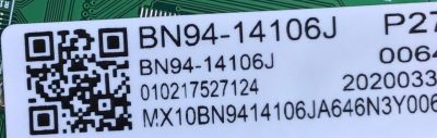 MAIN PARA TV SAMSUNG 4K·UHD·HDR ((SMART TV)) / NUMERO DE PARTE BN94-14106J / BN41-02662A / BN97-15621J / BN9414106J / PANEL CY-GN070HGPV1H / DISPLAY CC700PV1D VER.01 / MODELOS UN70NU6900 / UN70NU6900FXZA YA02 / UN70TU7000 / UN70TU7000WXZA UB03 - Imagen 3